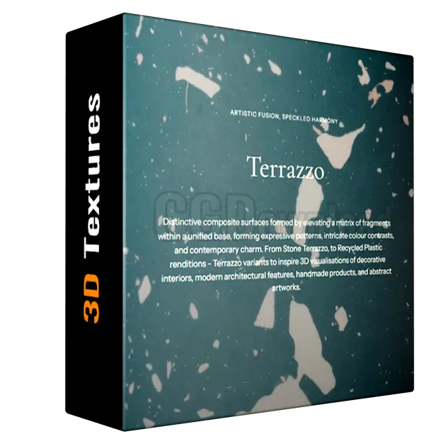 Superellipse - Terrazzo Texture
