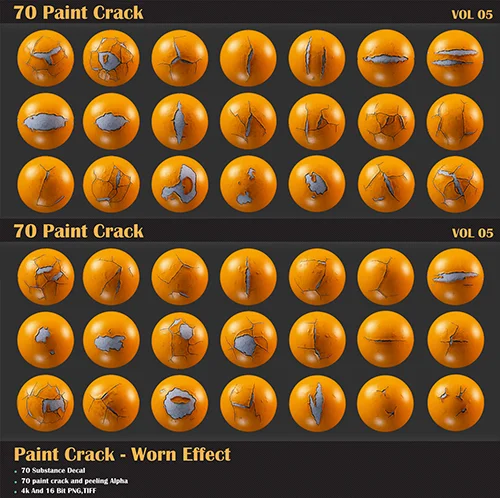 70 Paint Crack - VOL 05 скачать