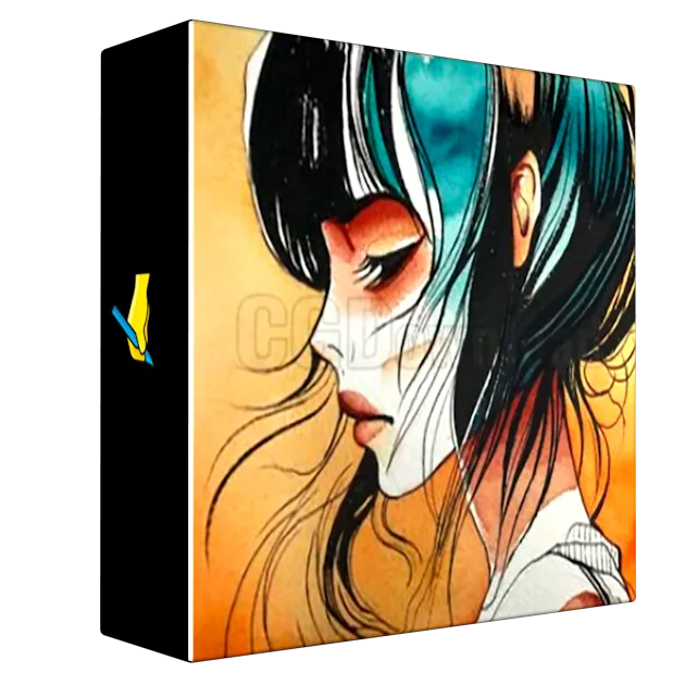Alie - Watercolor Character: Ink, Glazing & Color Balance