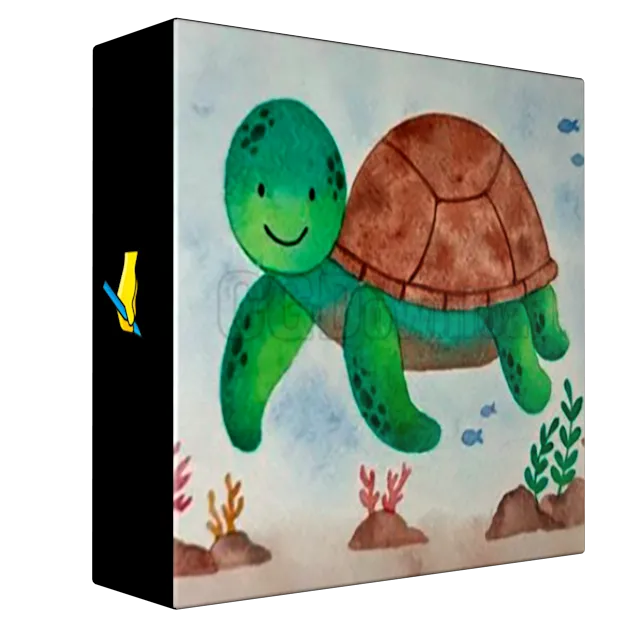 Watercolor Basics Master 6 Techniques and Paint a Turtle