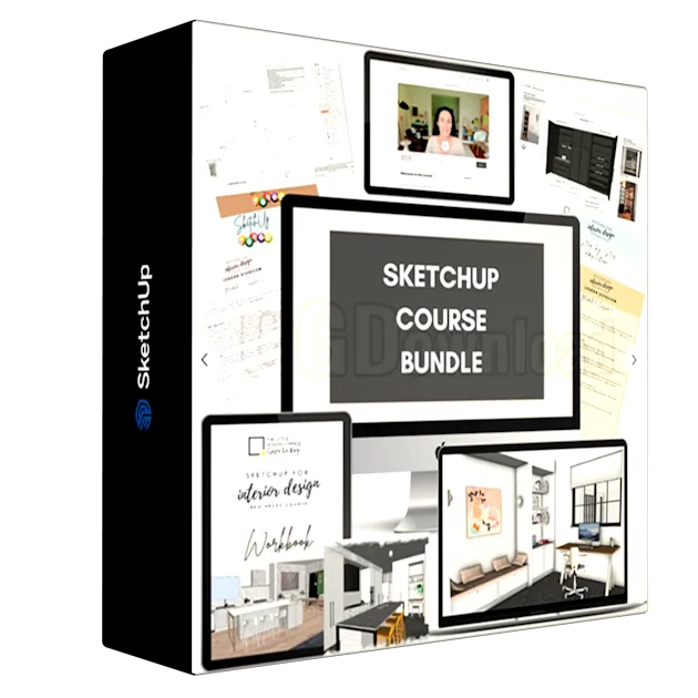 SketchUp Beginner + Intermediate Course Bundle