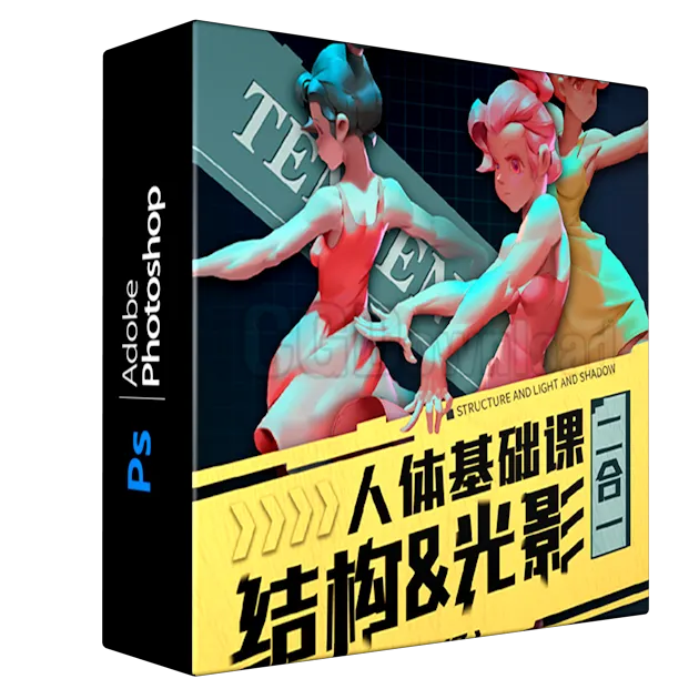 Tenten Cloud Human Anatomy & Lighting Combination Basic Course