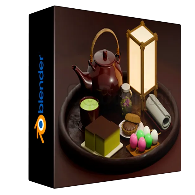 Blender : Masterclass 10 Miniature Japanese Cafe