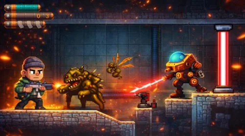 Unreal Engine 5 Build a 2D Side Scroller Shooter Game скачать