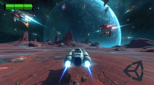 Code Your First 3D Space Shooter in Unity and C# скачать