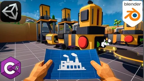 The Ultimate UNITY 3D & BLENDER Factory Game Course 2026 скачать