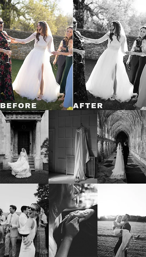 Monochrome Mastery - Cinematic Black & White Presets скачать