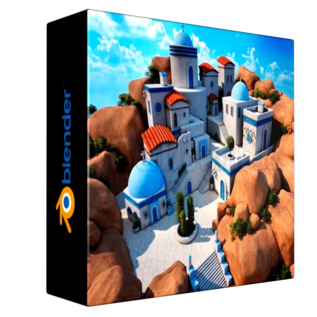 Blender to Unreal Engine 5: Stylized Greek Environment