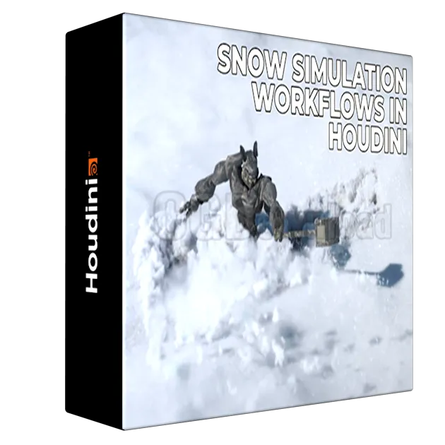 Snow Simulation Workflows in Houdini