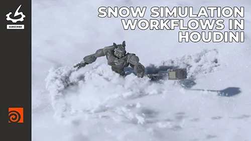 Snow Simulation Workflows in Houdini скачать