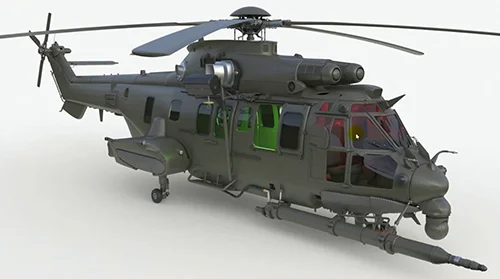 Making of Eurocopter 725 3ds max Advanced Modeling скачать