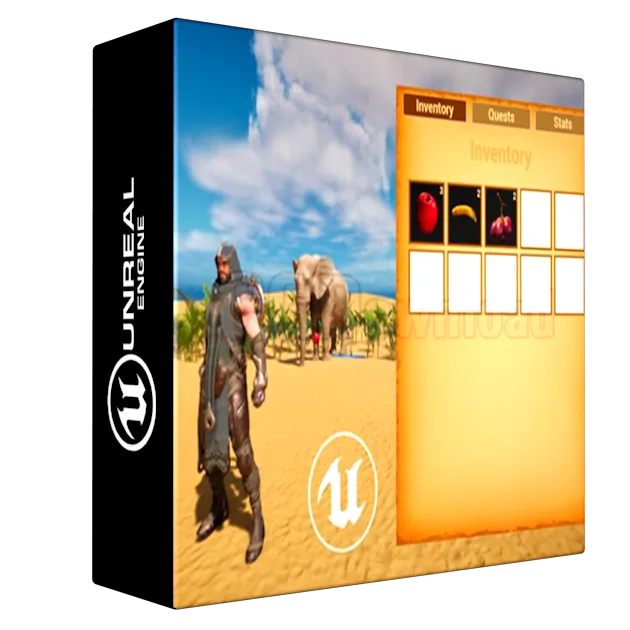 Unreal Engine 5 Blueprints: Inventory, Quests and Char Stats