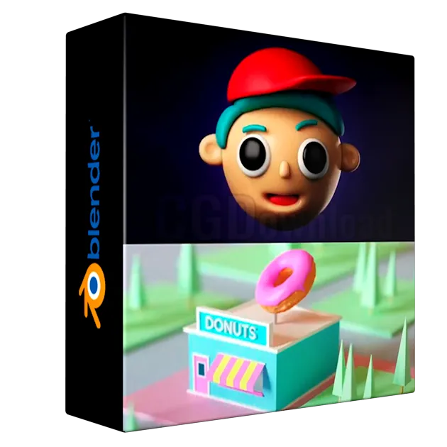 Blender Cartoon Stylized Modelling and Rendering