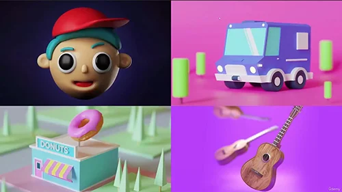 Blender Cartoon Stylized Modelling and Rendering скачать
