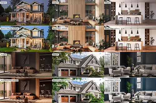 Interior Design & Real Estate Lightroom Presets & AI Tools v2.0 – Desktop & Mobile скачать