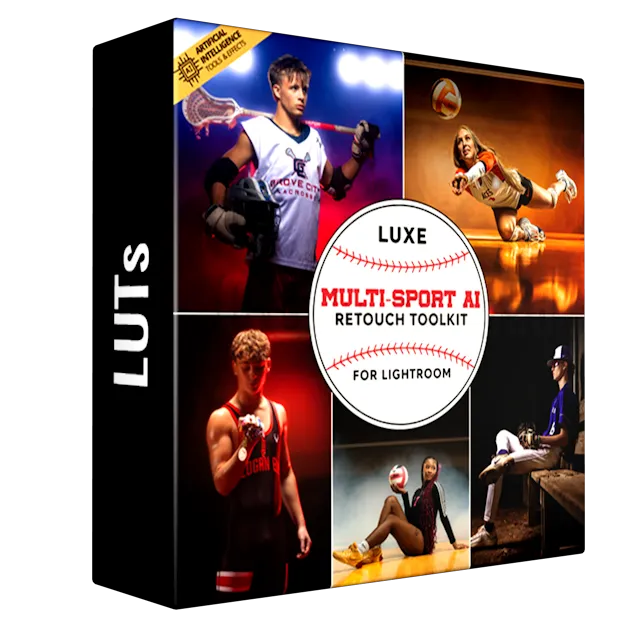 Multi-Sport AI Adaptive Retouch Toolkit Lightroom Presets – Desktop & Mobile