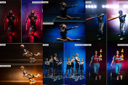 Multi-Sport AI Adaptive Retouch Toolkit Lightroom Presets – Desktop & Mobile скачать