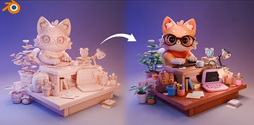 Blender 3D Artist - Cozy Course скачать