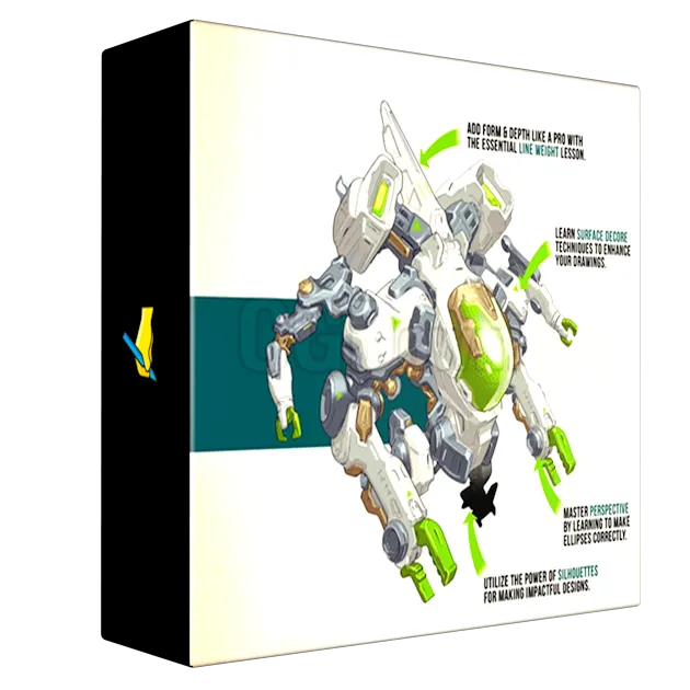 Learn to Draw Robots & Mecha - An Essential Course