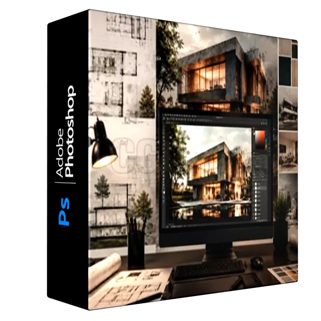 Professional Photoshop course for architectural rendering