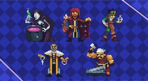 Pixel Art Character Design Create 5 RPG NPCs from Scratch скачать