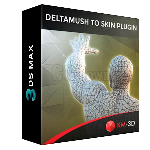 KM-3D DeltaMushToSkin