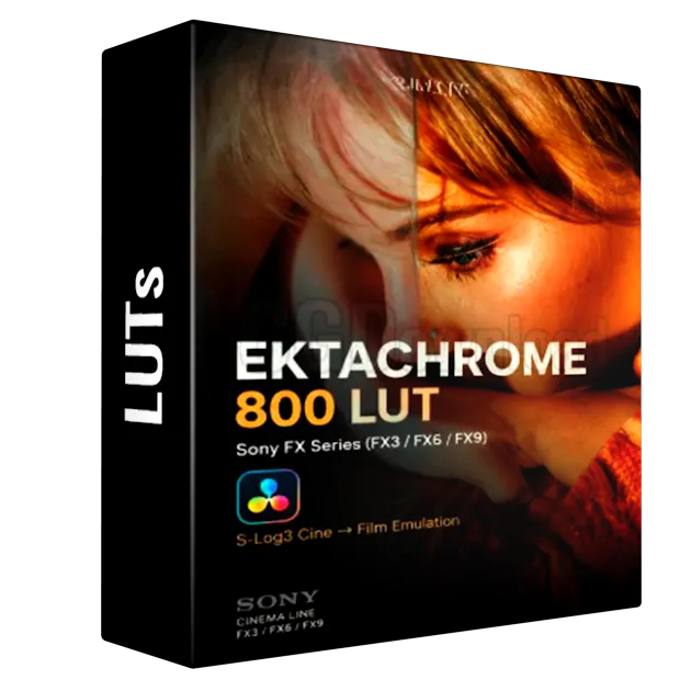 Sony FX Series (A7S III/FX3/FX6/FX9) to Kodak Ektachrome 800 Film Emulation LUT