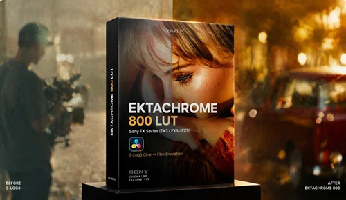Sony FX Series A7S III FX3 FX6 FX9 to Kodak Ektachrome 800 Film Emulation LUT скачать