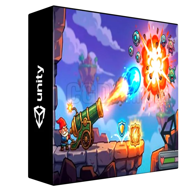 Unity 2D Game Development Build a Cannon Shooter