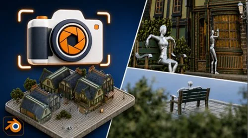 Blender Essentials Camera Basics скачать