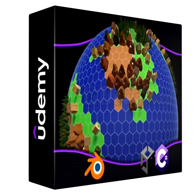 Build a Hex-Based Planet Generator Engine in Unity & Blender