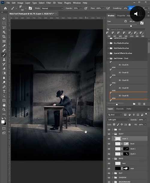 Joel Grimes - Photoshop Brushes скачать