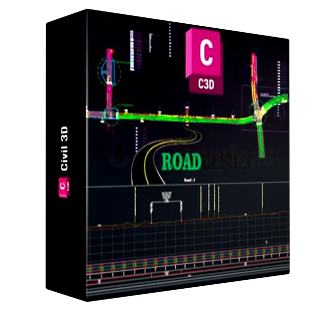 Autodesk Civil 3D 6 KM Practically Complete Road Design