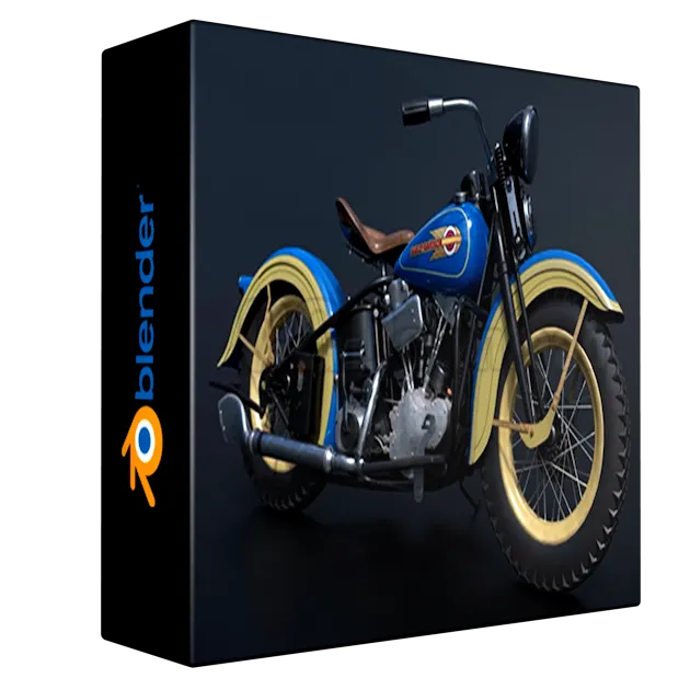 Blender Motorcycle Creation