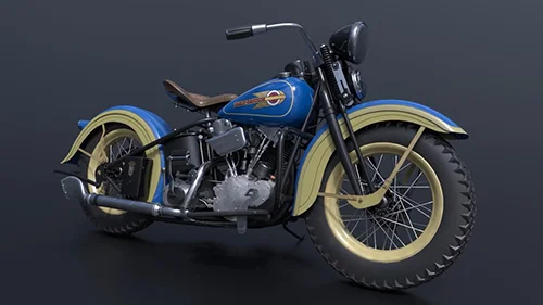 Blender Motorcycle Creation скачать