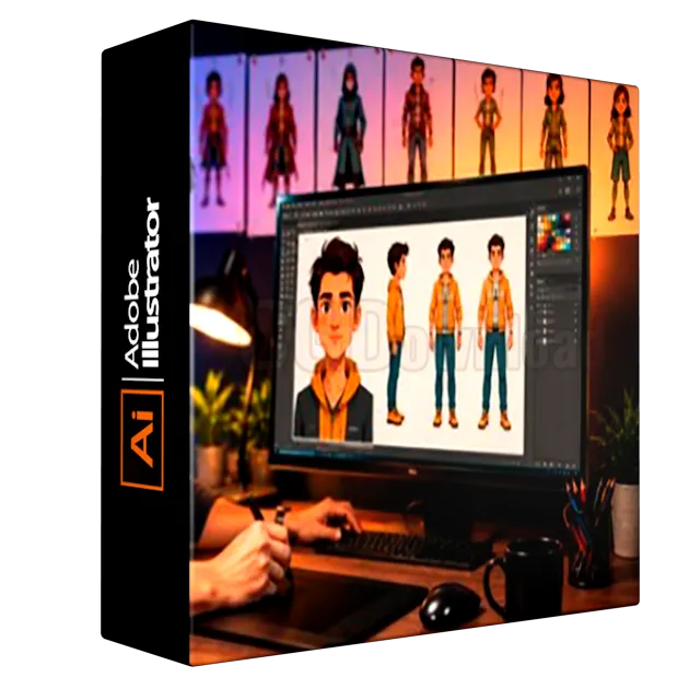 Character Design in Adobe Illustrator