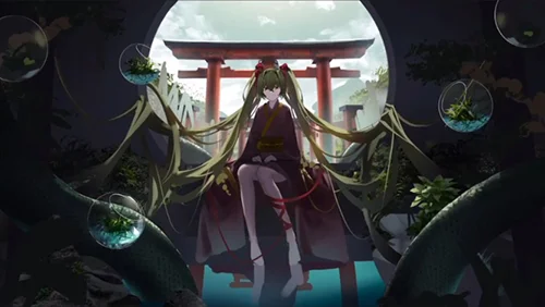 Anime-style Illustrations Composition And Photobashing скачать