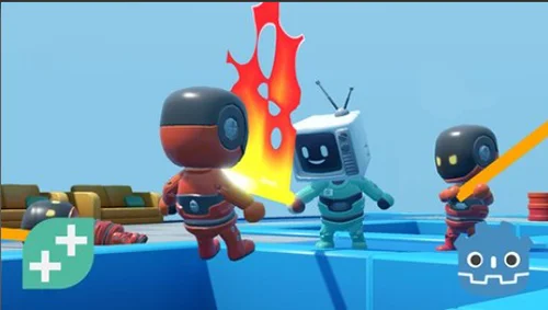 Godot Roguelike Build a 3D Hack 'n' Slash скачать