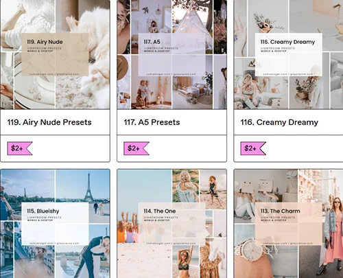 Glaysianne – All Presets Bundle скачать