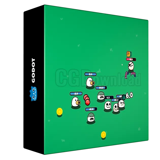 Godot 2D Academy: Create a Brotato style game with Godot 4