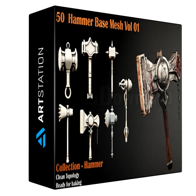 50 Hammer Base Mesh - Vol 01