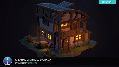 Creating a Stylized Diorama Aaron Villarreal скачать