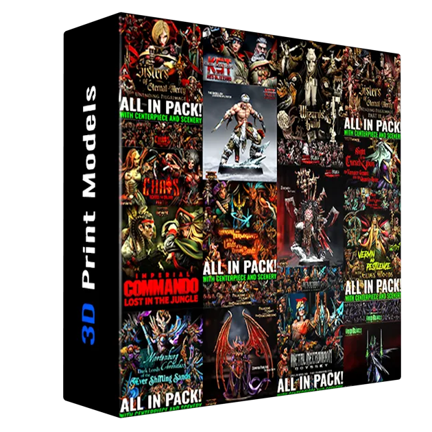 3D Print Models Bundle 1 Сентябрь 2026