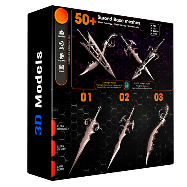 50 Sword Base Mesh
