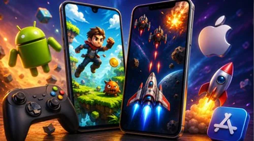 Build 5 Mobile Games in Python for Android & iOS скачать