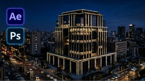 Architectural Lighting Visualization in After Effects скачать