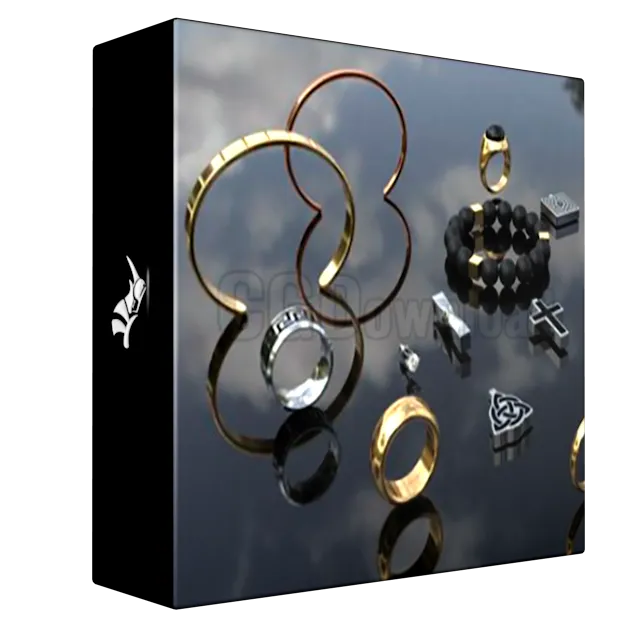 Minimal Man Jewelry with Rhino
