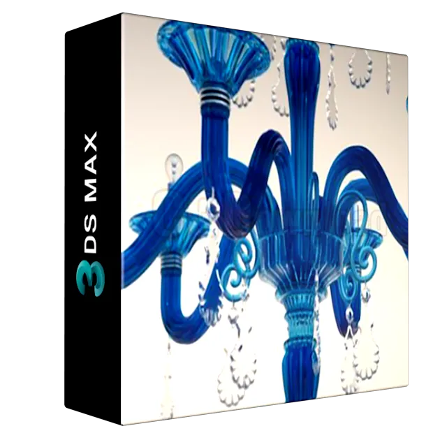 3ds max Chandelier Modeling