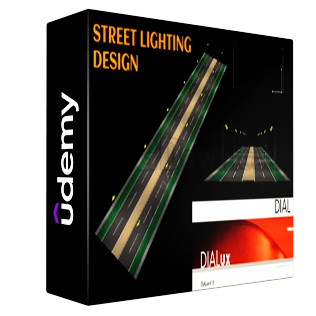 Street Lighting design using DIALux 4.13