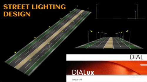 Street Lighting design using DIALux 4.13 скачать